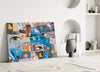 Abstract Confusion Glass Wall Art by Insigneart USA