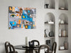 Abstract Confusion Glass Wall Art by Insigneart USA