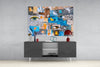 Abstract Confusion Glass Wall Art by Insigneart USA