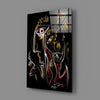 Abstract Faces Glass Wall Art by Insigneart USA