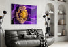 Yellow Flower Glass Wall Art by Insigneart USA