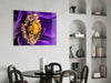 Yellow Flower Glass Wall Art by Insigneart USA