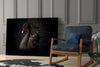 Black Swan Glass Wall Art by Insigneart USA