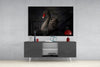 Black Swan Glass Wall Art by Insigneart USA