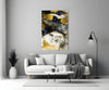Dance of Yellow Glass Wall Art by Insigneart USA