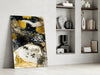 Dance of Yellow Glass Wall Art by Insigneart USA