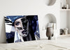 Abstract Woman Portrait Glass Wall Art by Insigneart USA