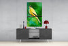 Yellow Vine Bird Glass Wall Art by Insigneart USA