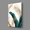 Green Leaves Glass Wall Art by Insigneart USA