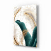 Green Leaves Glass Wall Art by Insigneart USA