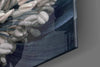 Gray Flower Glass Wall Art by Insigneart USA