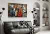 Music Group Glass Wall Art by Insigneart USA