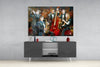 Music Group Glass Wall Art by Insigneart USA