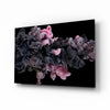 Pink Smoke Glass Wall Art by Insigneart USA
