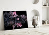 Pink Smoke Glass Wall Art by Insigneart USA