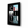 City Glass Wall Art by Insigneart USA