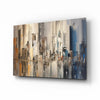 Abstract City Glass Wall Art by Insigneart USA