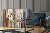 Abstract City Glass Wall Art by Insigneart USA