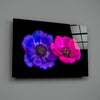 Crowned Mountain Tulip Glass Wall Art by Insigneart USA