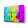 Colorful Statues Glass Wall Art by Insigneart USA