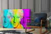 Colorful Statues Glass Wall Art by Insigneart USA