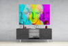 Colorful Statues Glass Wall Art by Insigneart USA
