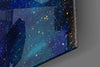 Moon House Glass Wall Art by Insigneart USA