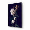 White Rose Glass Wall Art by Insigneart USA