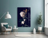 White Rose Glass Wall Art by Insigneart USA