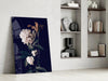 White Rose Glass Wall Art by Insigneart USA