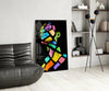 Colorful Spirit Glass Wall Art by Insigneart USA