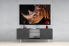 Rhino Glass Wall Art by Insigneart USA