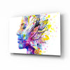 Flower Thoughts Glass Wall Art by Insigneart USA