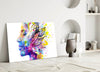 Flower Thoughts Glass Wall Art by Insigneart USA