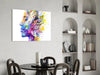 Flower Thoughts Glass Wall Art by Insigneart USA