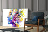 Flower Thoughts Glass Wall Art by Insigneart USA