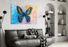 Butterfly Glass Wall Art by Insigneart USA