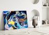 Abstract Glass Wall Art by Insigneart USA
