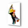 Abstract Portrait Glass Wall Art by Insigneart USA