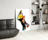 Abstract Portrait Glass Wall Art by Insigneart USA