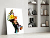 Abstract Portrait Glass Wall Art by Insigneart USA