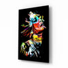 Abstract Portrait Glass Wall Art by Insigneart USA