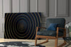 Circle Glass Wall Art by Insigneart USA
