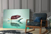 Hippo Glass Wall Art by Insigneart USA