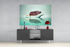 Hippo Glass Wall Art by Insigneart USA