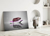 Hippo Glass Wall Art by Insigneart USA