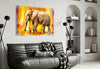 Elephant Glass Wall Art by Insigneart USA