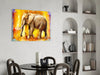 Elephant Glass Wall Art by Insigneart USA