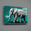 Elephant Glass Wall Art by Insigneart USA