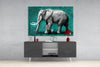 Elephant Glass Wall Art by Insigneart USA